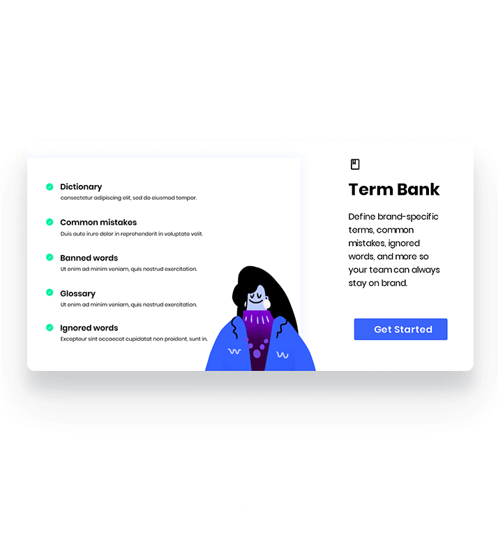 Writer modal made using Appcues