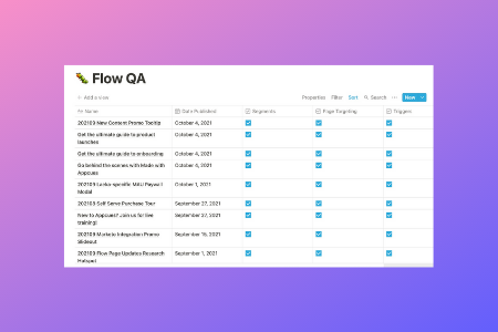 Scared to press publish? See how we QA flows at Appcues