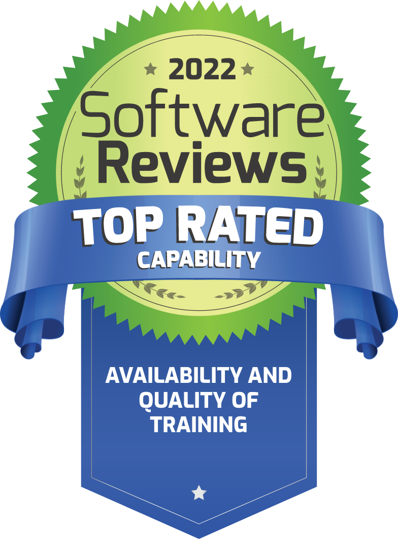 2022 software reviews badge